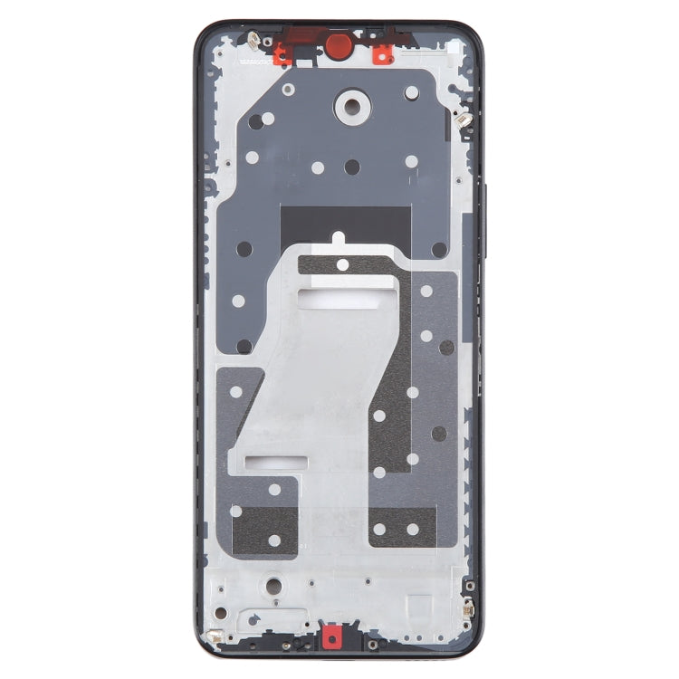 For Honor X8a Original Front Housing LCD Frame Bezel Plate(Black)