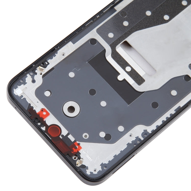 For Honor X8a Original Front Housing LCD Frame Bezel Plate(Black)