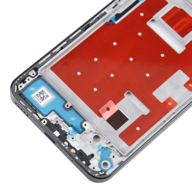 For Honor X8a Original Front Housing LCD Frame Bezel Plate(Black)
