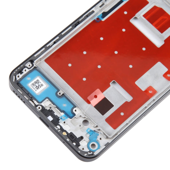 For Honor X8a Original Front Housing LCD Frame Bezel Plate(Black)