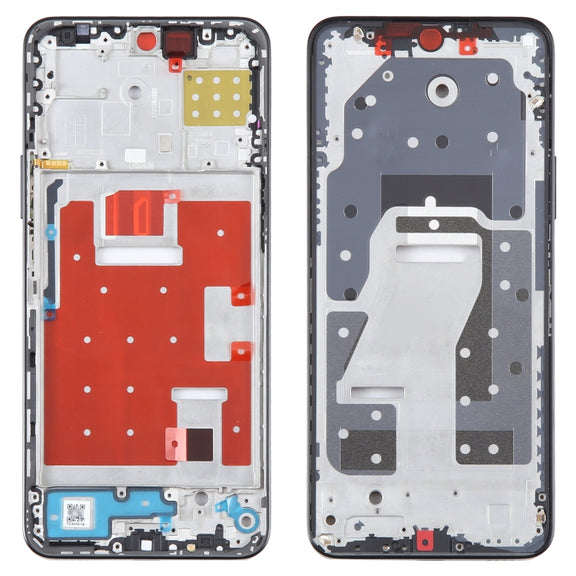 For Honor X8a Original Front Housing LCD Frame Bezel Plate(Black)