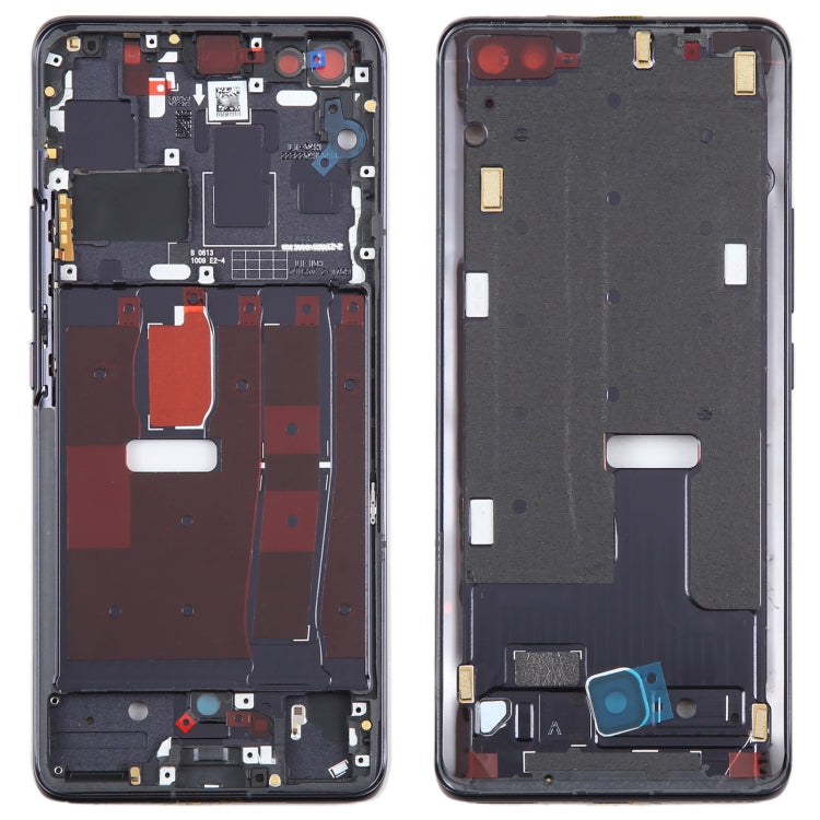 For Huawei nova 7 Pro Original Front Housing LCD Frame Bezel Plate(Black)