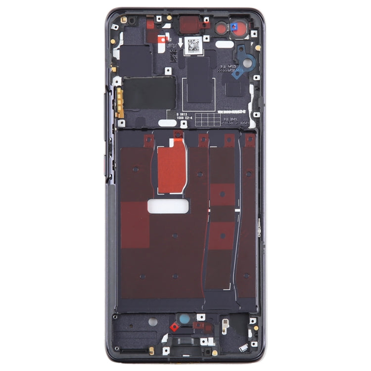 For Huawei nova 7 Pro Original Front Housing LCD Frame Bezel Plate(Black)