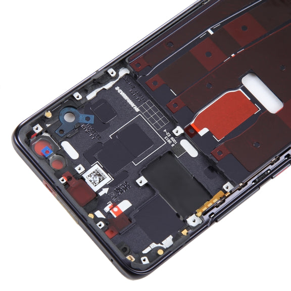 For Huawei nova 7 Pro Original Front Housing LCD Frame Bezel Plate(Black)