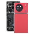 For vivo X90 Original Battery Back Cover with Camera Lens Cover(Red) - Back Cover by PMC TechLife | Online Shopping South Africa | PMC TechLife