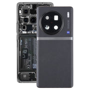 For vivo X90 Pro+ Original Battery Back Cover with Camera Lens Cover(Black)