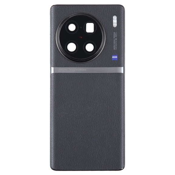 For vivo X90 Pro+ Original Battery Back Cover with Camera Lens Cover(Black)