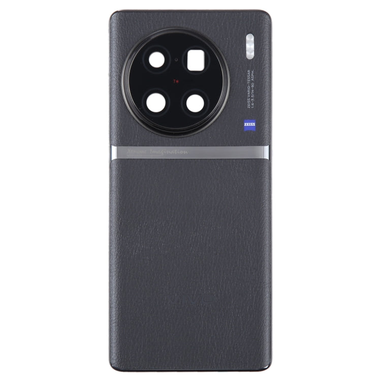 For vivo X90 Pro+ Original Battery Back Cover with Camera Lens Cover(Black)