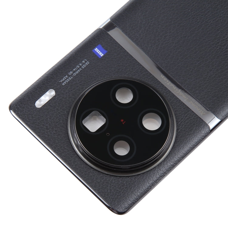For vivo X90 Pro+ Original Battery Back Cover with Camera Lens Cover(Black)