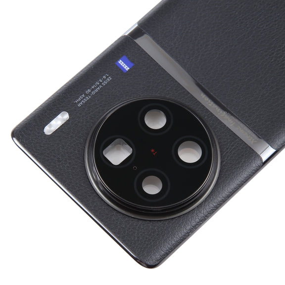 For vivo X90 Pro+ Original Battery Back Cover with Camera Lens Cover(Black)