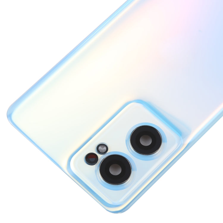 For OnePlus Nord CE 2 5G Original Battery Back Cover with Camera Lens Cover(Blue)
