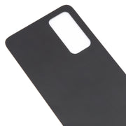 For Xiaomi 12 Lite Glass Battery Back Cover(Black)