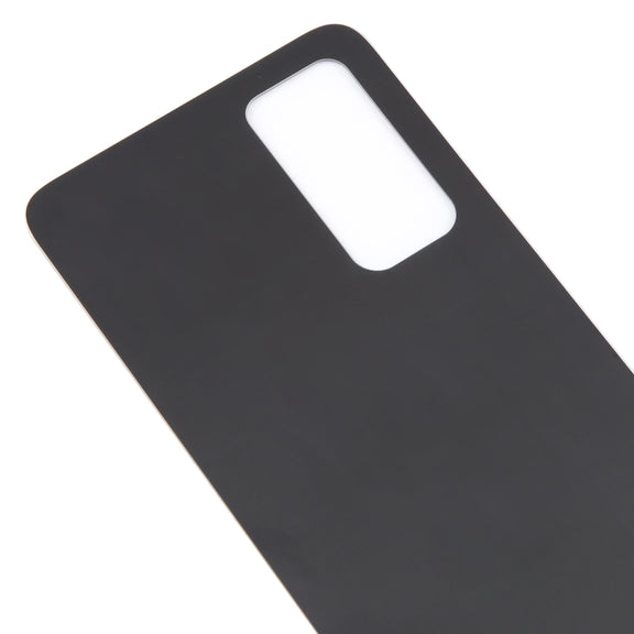 For Xiaomi 12 Lite Glass Battery Back Cover(Black)