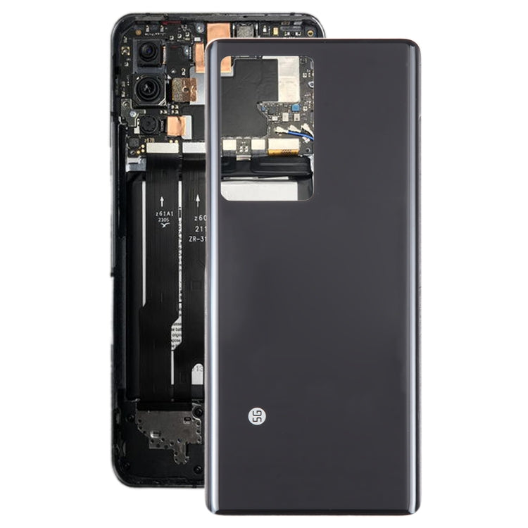 For ZTE Axon 40 Pro Battery Back Cover(Jet Black)