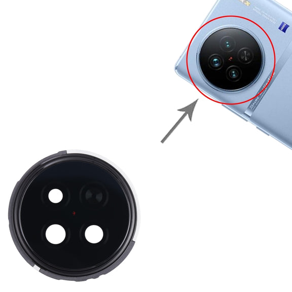 For vivo X90 Original Camera Lens Cover (Black)