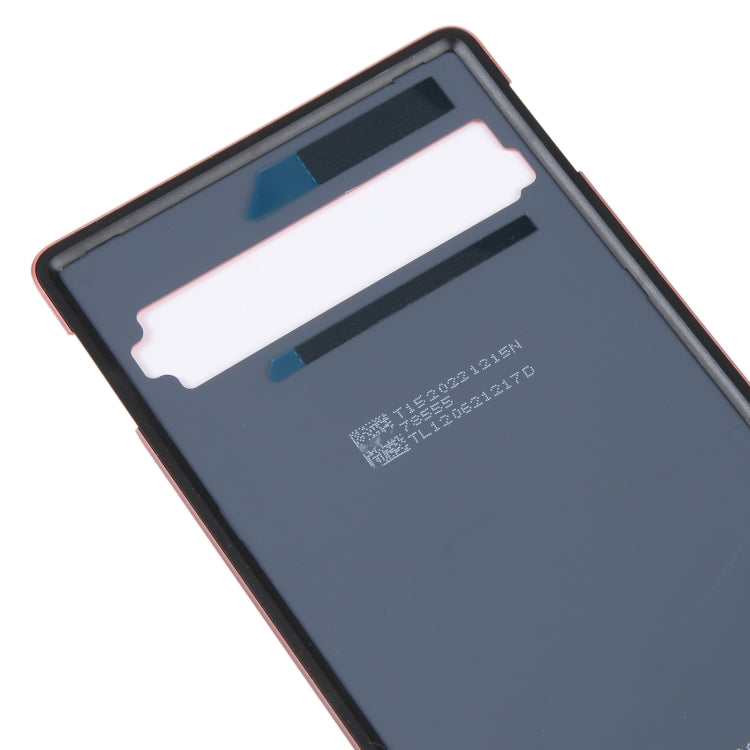 For Google Pixel 7a Original Battery Back Cover(Orange)