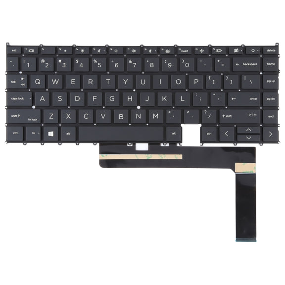 For HP EliteBook X360 1030 G7 1030 G8 1040 G7 1040 G8 US Version Keyboard with Backlight