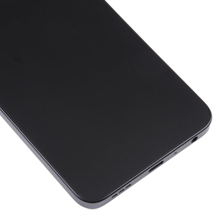 For OPPO A57 Original Battery Back Cover with Middle Frame(Black)