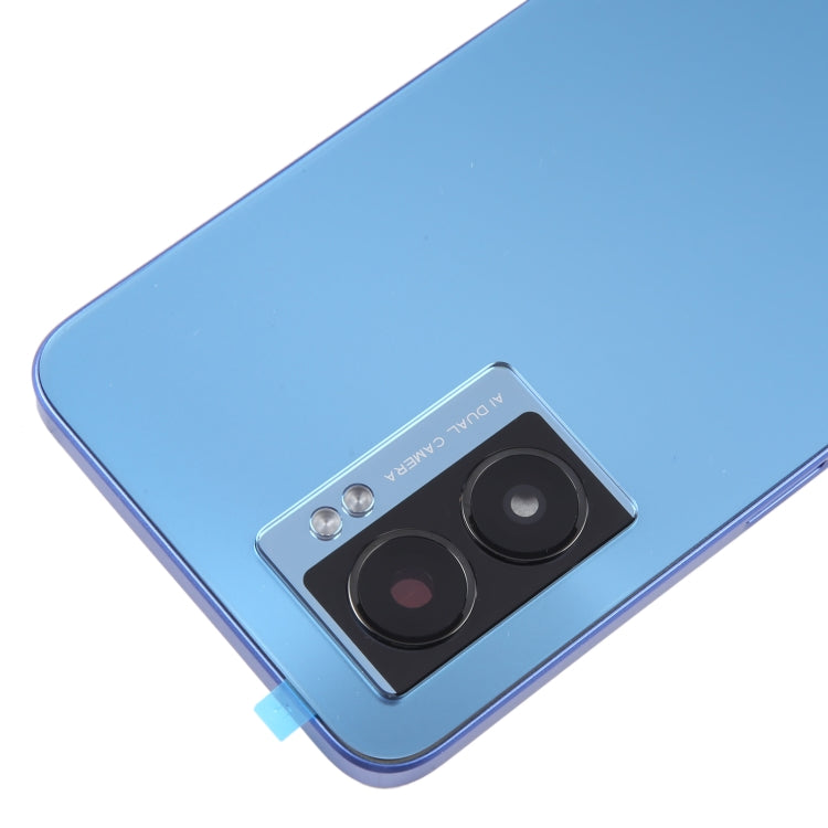 For OPPO A57 Original Battery Back Cover with Middle Frame(Blue)