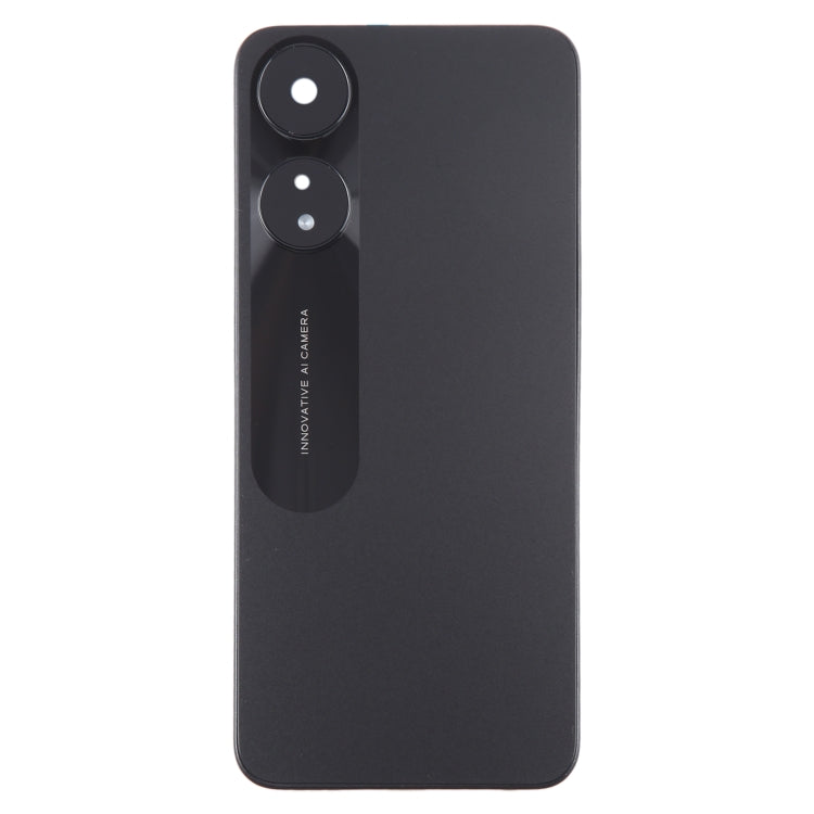 For OPPO A58 Original Battery Back Cover with Middle Frame(Black)