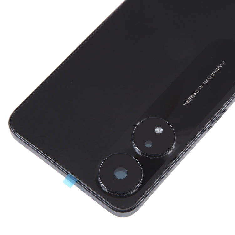 For OPPO A58 Original Battery Back Cover with Middle Frame(Black)