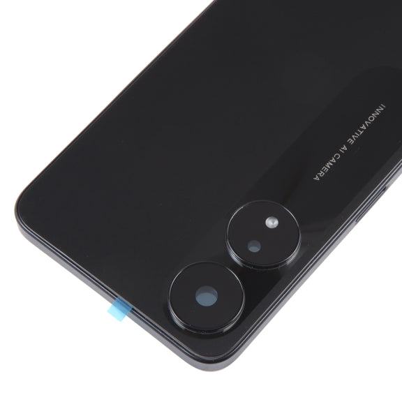 For OPPO A58 Original Battery Back Cover with Middle Frame(Black)