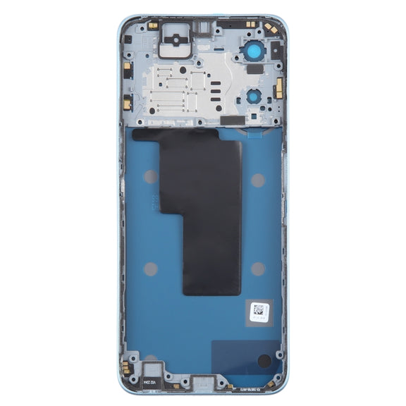 For OPPO A58 Original Battery Back Cover with Middle Frame(Blue)
