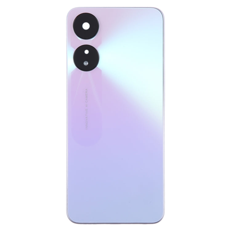 For OPPO A58 5G Original Battery Back Cover with Middle Frame(Purple)