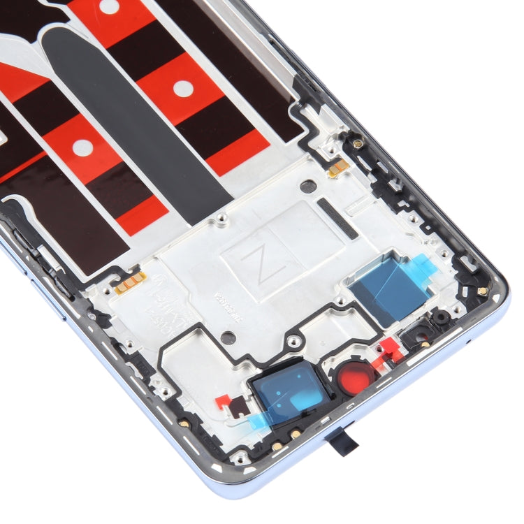 For OPPO A1 Pro Original Front Housing LCD Frame Bezel Plate (Blue)