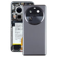 For OPPO Find X6 Original Battery Back Cover with Camera Lens Cover(Black) - Back Cover by PMC TechLife | Online Shopping South Africa | PMC TechLife