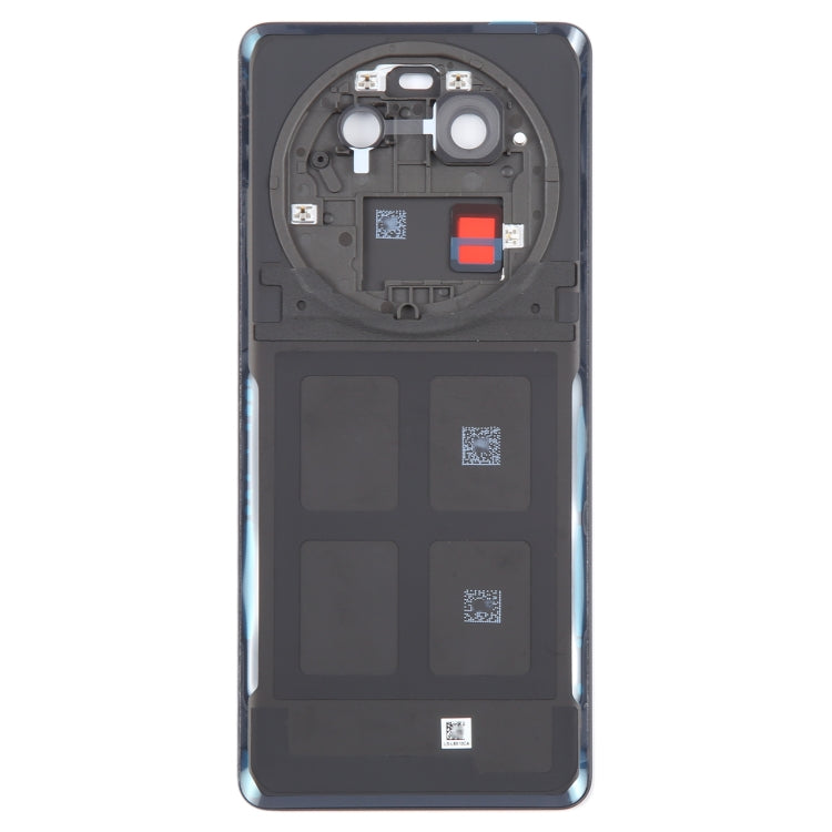For OPPO Find X6 Original Battery Back Cover with Camera Lens Cover(Black)