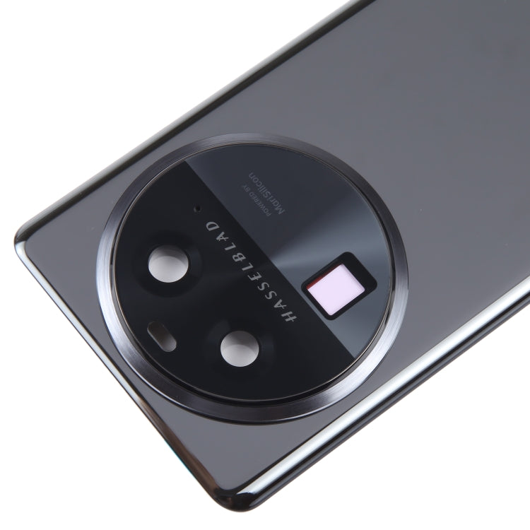 For OPPO Find X6 Original Battery Back Cover with Camera Lens Cover(Black)