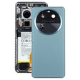 For OPPO Find X6 Original Battery Back Cover with Camera Lens Cover(Green) - Back Cover by PMC TechLife | Online Shopping South Africa | PMC TechLife