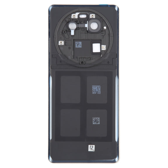 For OPPO Find X6 Original Battery Back Cover with Camera Lens Cover(Gold)