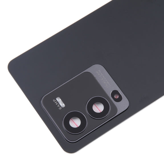 For vivo S15 Original Battery Back Cover with Camera Lens Cover(Black)