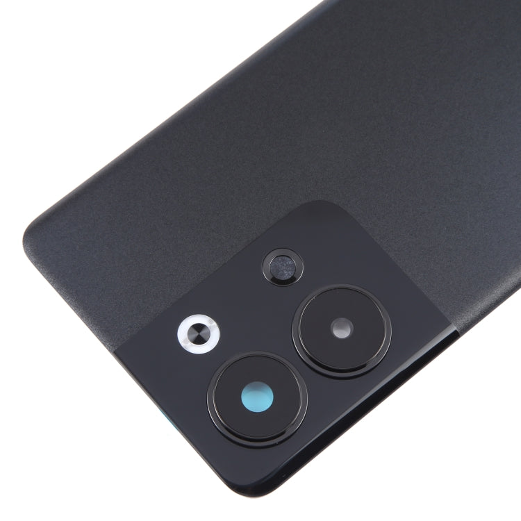 For OPPO Reno9 Original Battery Back Cover with Camera Lens Cover(Black)