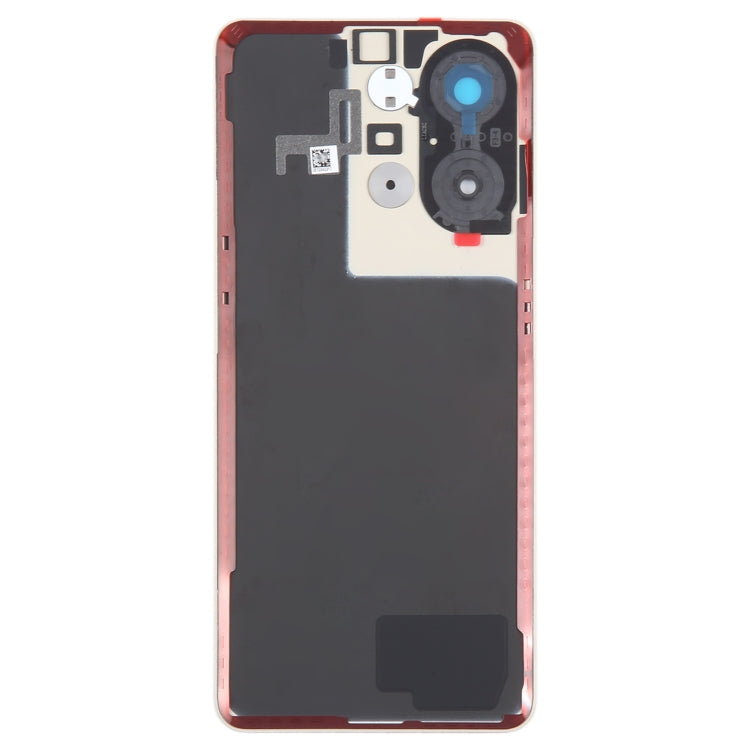 For OPPO Reno9 Original Battery Back Cover with Camera Lens Cover(Gold)