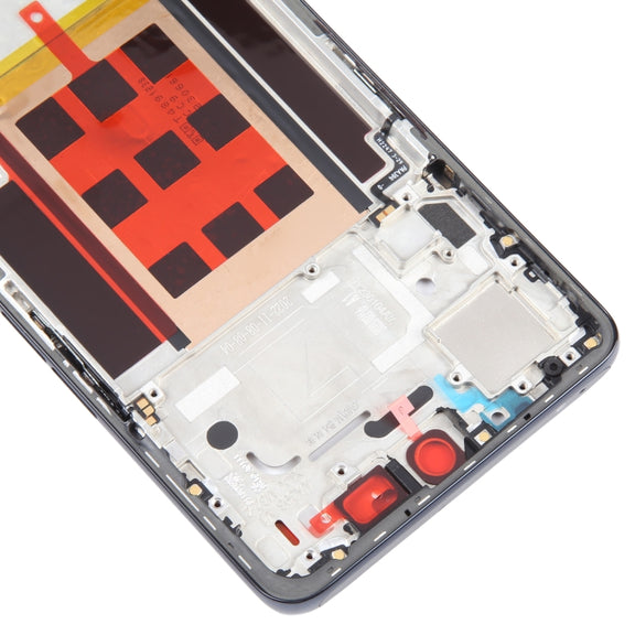 For OPPO Reno9 Pro Original Front Housing LCD Frame Bezel Plate (Black)