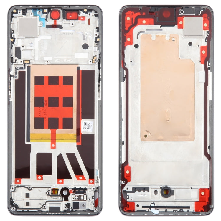 For OPPO Reno9 Original Front Housing LCD Frame Bezel Plate (Black)