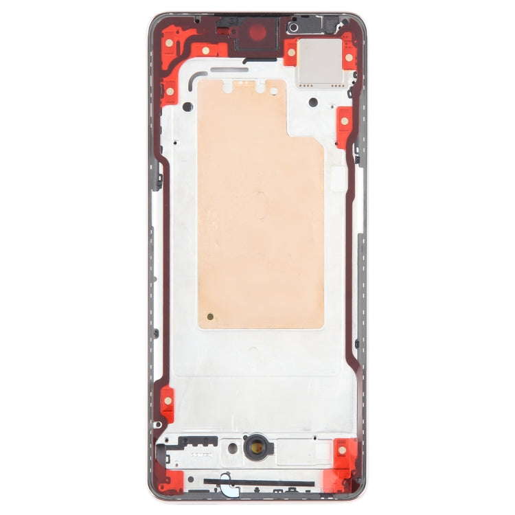 For OPPO Reno9 Original Front Housing LCD Frame Bezel Plate (Gold)