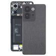 For OPPO Reno9 Pro Original Battery Back Cover with Camera Lens Cover(Black) - Back Cover by PMC TechLife | Online Shopping South Africa | PMC TechLife