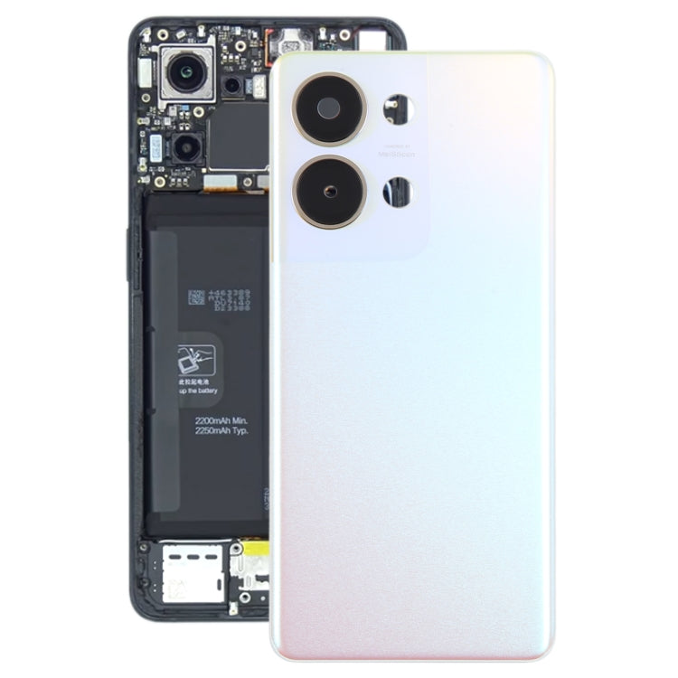 For OPPO Reno9 Pro Original Battery Back Cover with Camera Lens Cover(Pink)