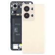 For OPPO Reno9 Pro Original Battery Back Cover with Camera Lens Cover(Gold) - free shipping - PMC TechLife - Order now!