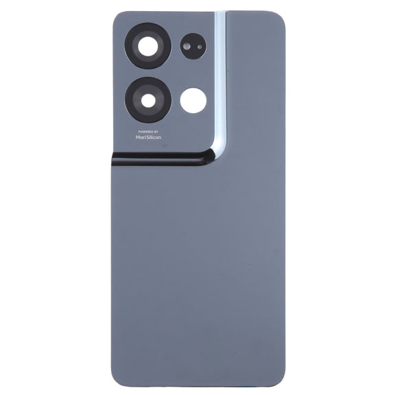 For OPPO Reno8 Pro+ Original Battery Back Cover with Camera Lens Cover(Black)