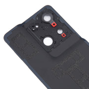 For OPPO Reno8 Pro+ Original Battery Back Cover with Camera Lens Cover(Black)