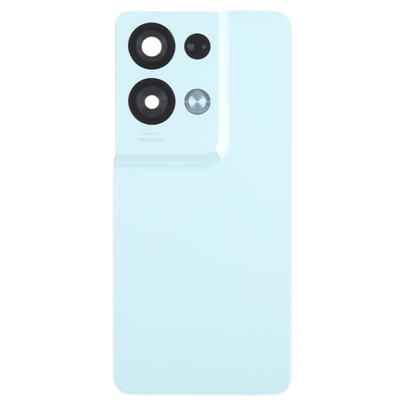 For OPPO Reno8 Pro+ Original Battery Back Cover with Camera Lens Cover(Green)