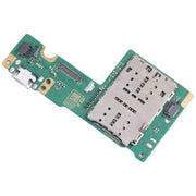 For Lenovo Tab M10 HD TB-X505 Original Charging Port Board With SIM Card Holder Socket