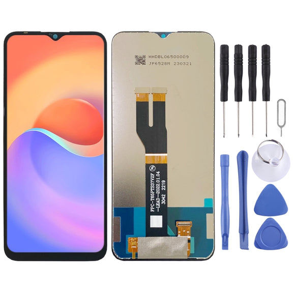 IPS LCD Screen For ZTE Blade A52 Lite Digitizer Full Assembly (Black)