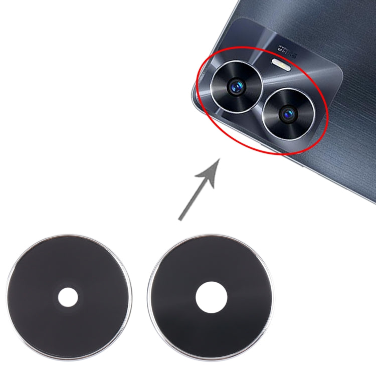 For Realme C55 Original Camera Lens Cover (Silver)
