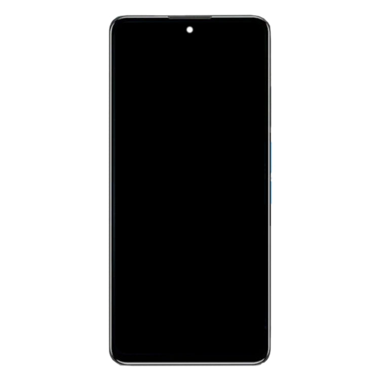 For ZTE Blade V30 9030 A9030 LCD Screen Digitizer Full Assembly with Frame (Black)